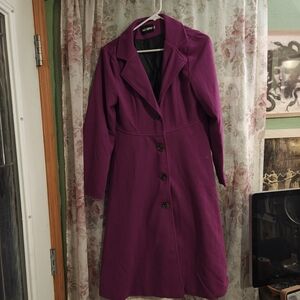Purple Long Coat
